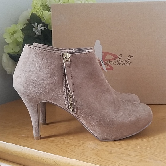 Taupe Booties - Picture 5 of 6